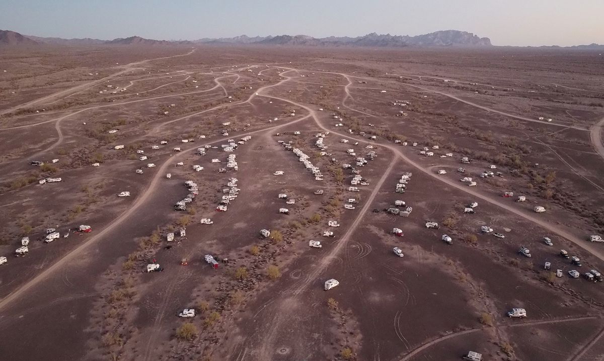 2025 Truck Camper Adventure Boondocking in the Desert Rally in