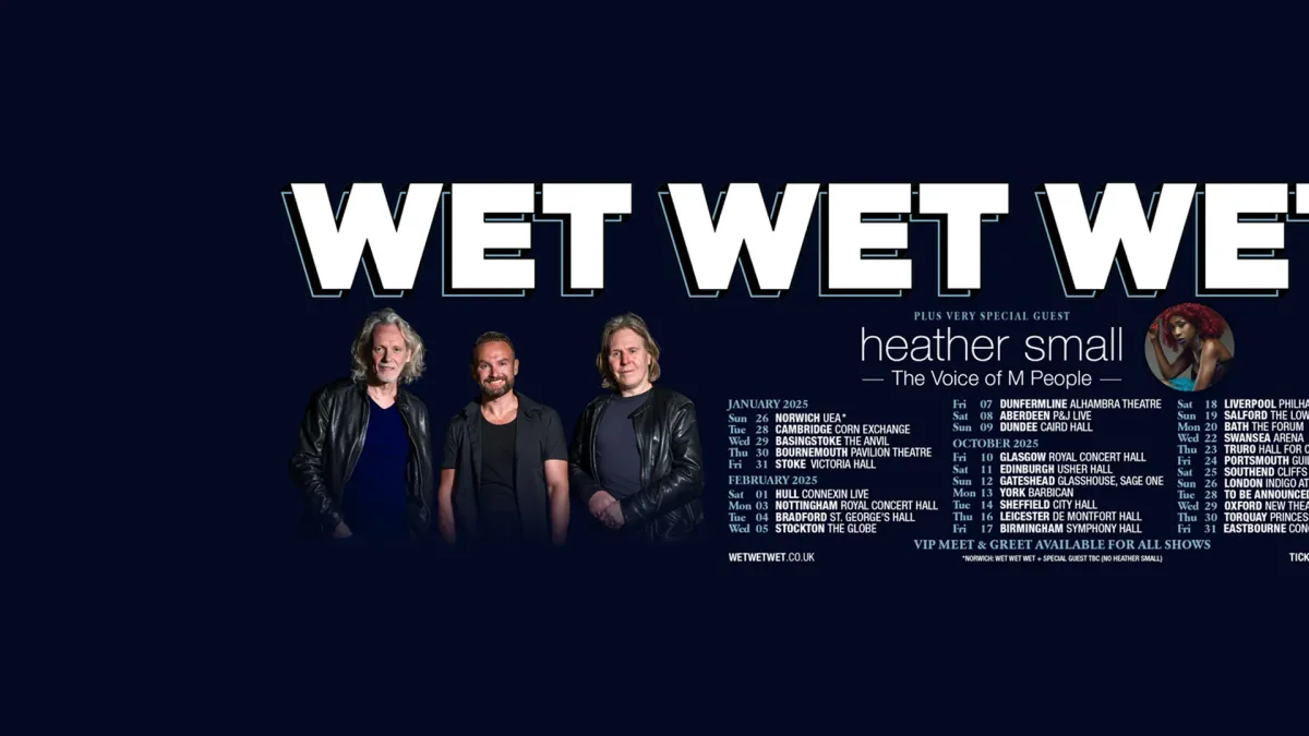Wet Wet Wet in Swindon, 28 May | Event in Swindon | AllEvents