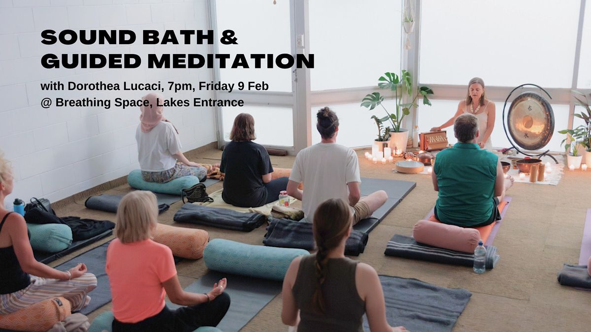NEW MOON: Sound Bath & Guided Meditation (Lakes Entrance, Vic), Breathing Space, Lakes Entrance ...