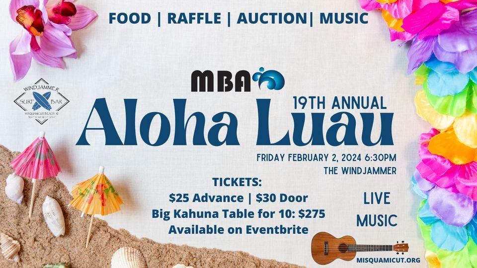 Misquamicut Beach Luau, Windjammer Surf Bar RI, Westerly, April 5 2024