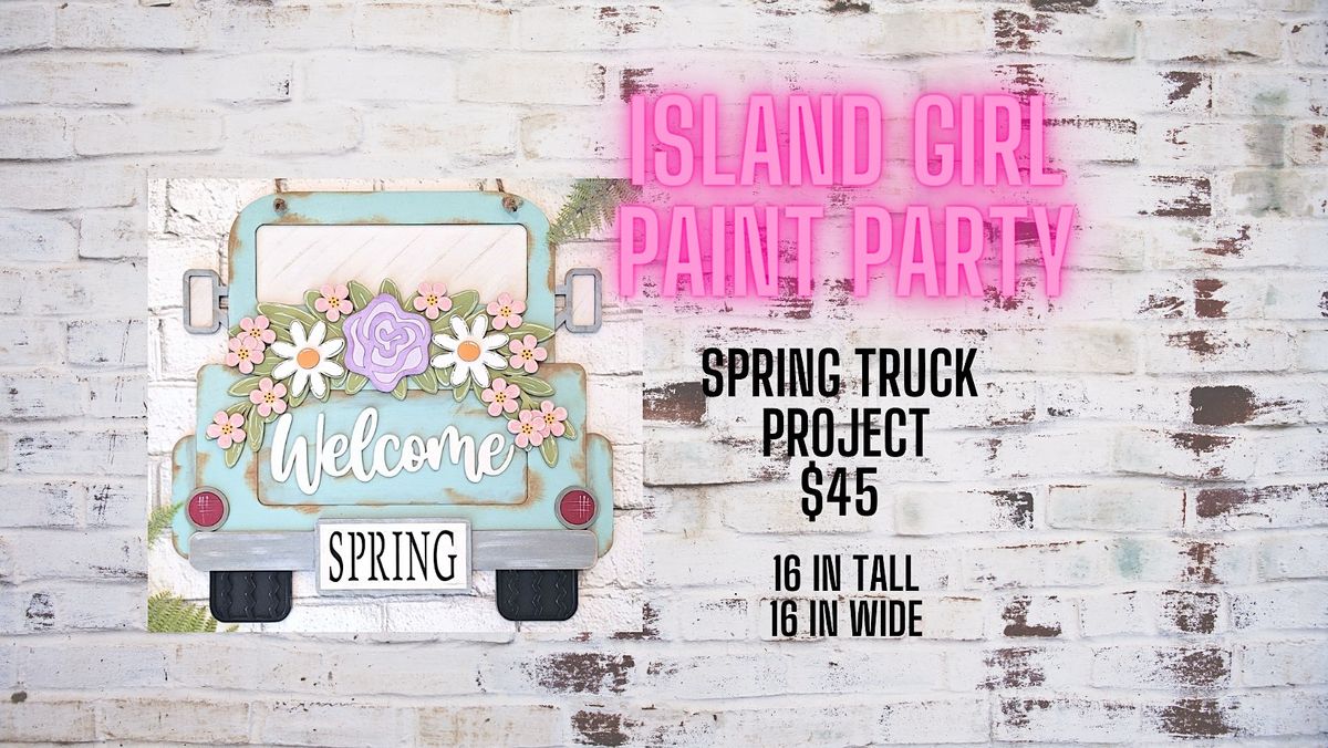 Island Girl Paint Party at Lylas Cafe, Lyla’s Cafe, Granite Falls, 22