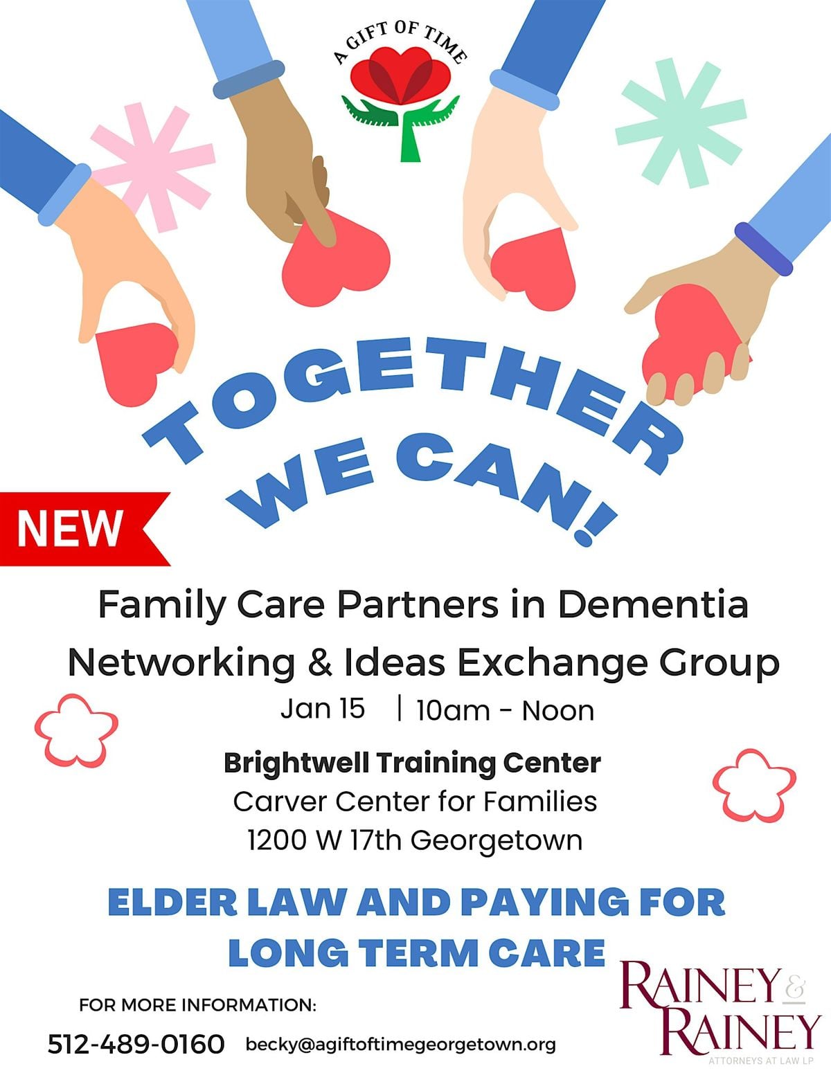 GTX Care Family Partners in Dementia Networking and Ideas Exchange