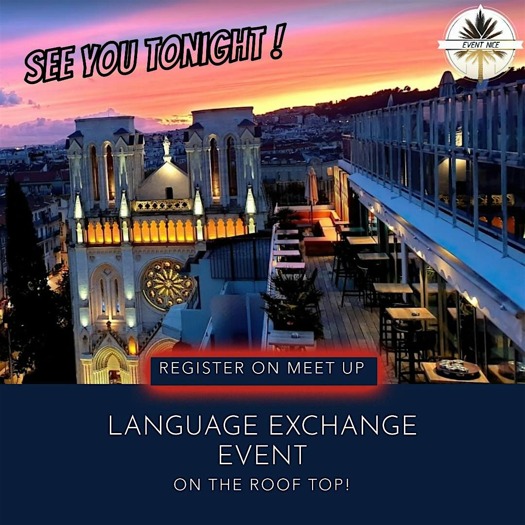 Language Exchange Rooftop by Event Nice -  Free Entry | Event in Nice | AllEvents