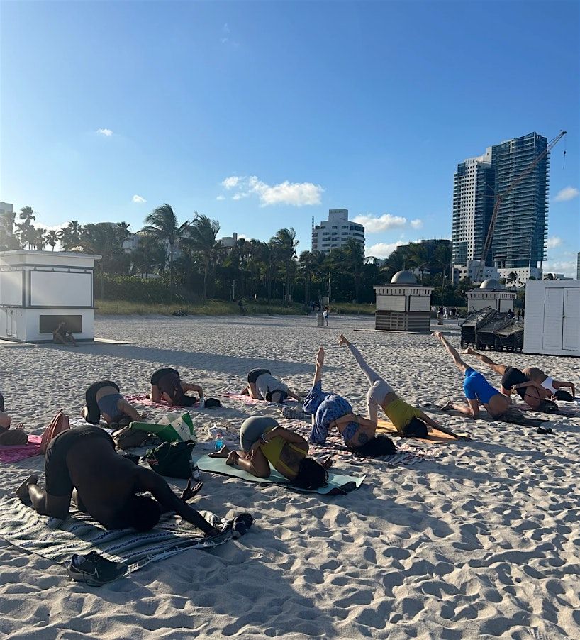 RSVP through SweatPals: Free Beach Yoga @ Sagamore Hotel | Event in Miami Beach | AllEvents