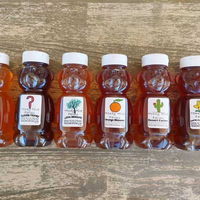 Honey Tasting by Honey Hive Farms. Taste Arizona Honey harvest from