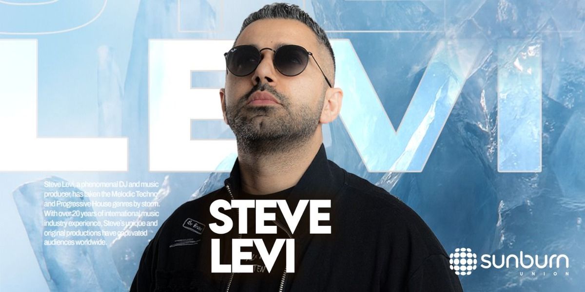 Steve Levi live at Sunburn Union, 29 November | Event in Bangalore | AllEvents