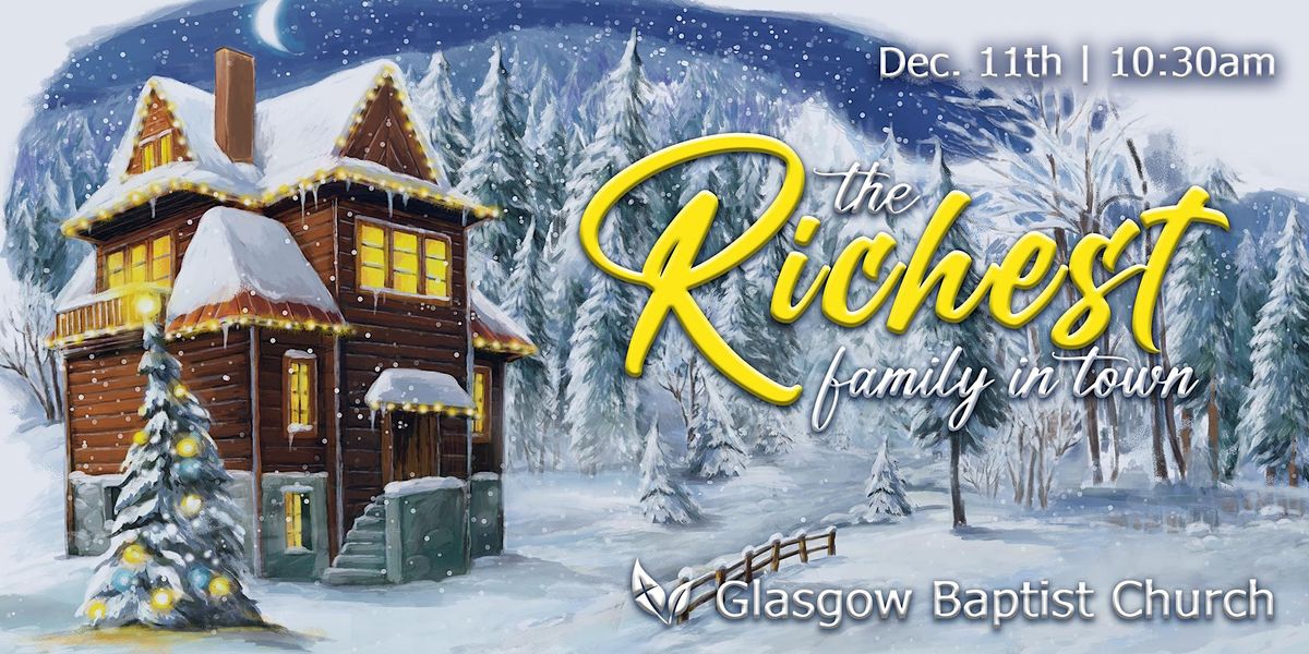 Christmas at Glasgow Baptist, 3021 Old County Rd, Newark, December 11