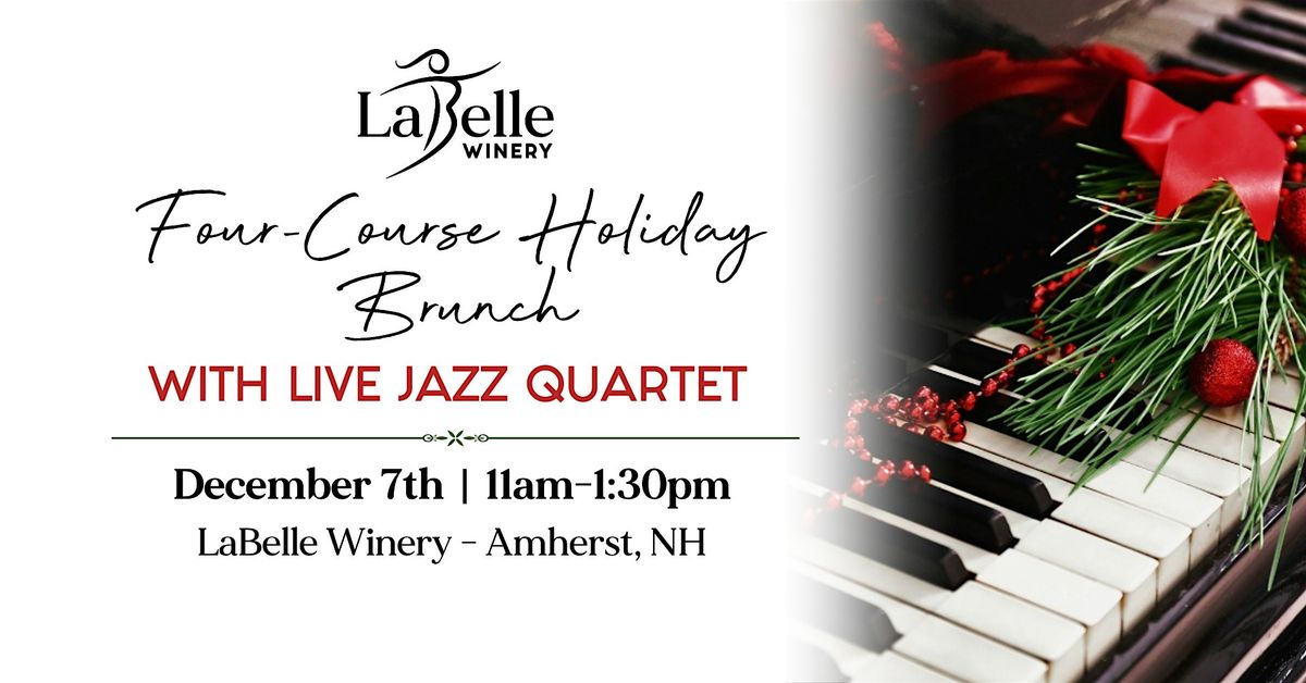 Four-Course Holiday Brunch with Live Jazz Quartet (12/7/25 – Amherst), 7 December | Event in Derry | AllEvents
