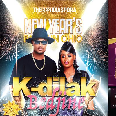 K-DILAK AND BEDJINE LIVE IN COLUMBUS, OHIO FOR NEW YEARS EVE 2022, Beza Center in Columbus, Ohio