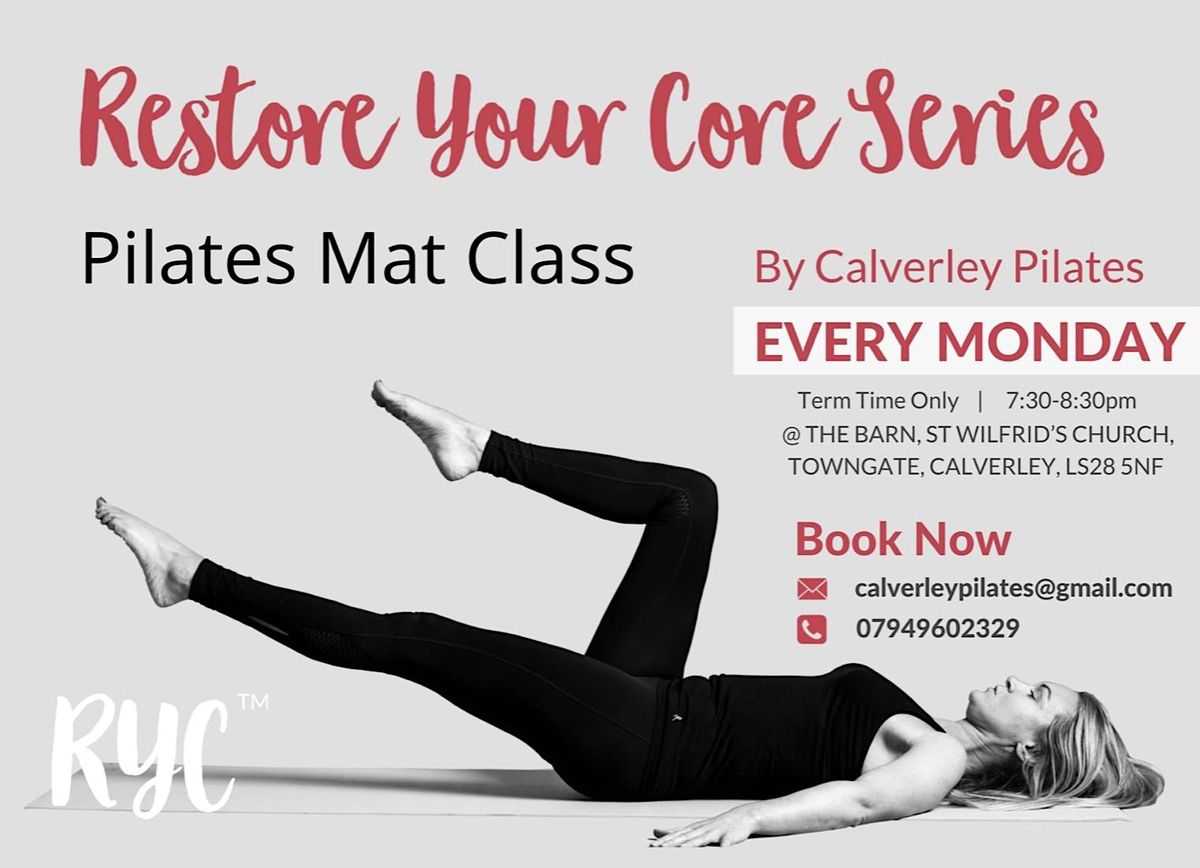 Restore Your Core Pilates The Barn Calverley January 23 2023 Restore Your Core Pilates The Barn Calverley January 23 2023