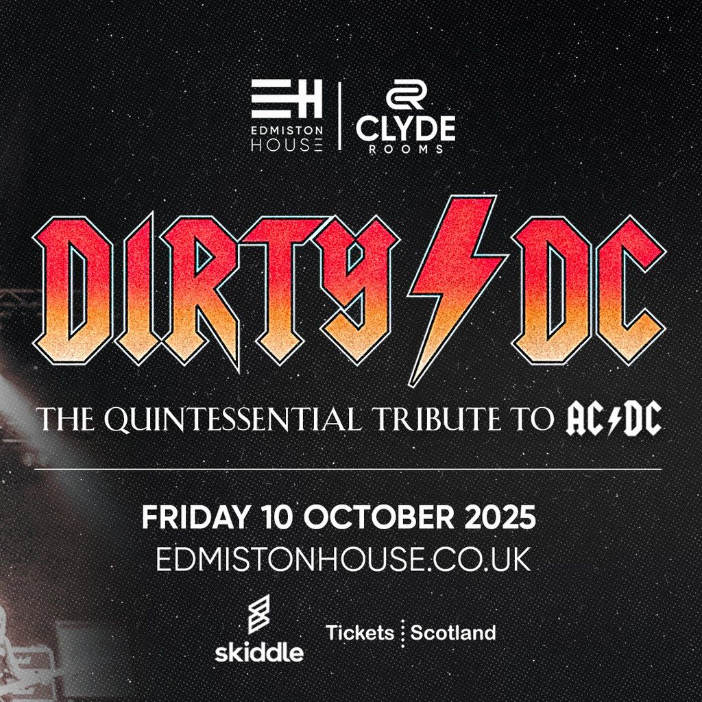 Dirty DC - The UK's best AC/DC tribute band, 10 October | Event in Glasgow | AllEvents
