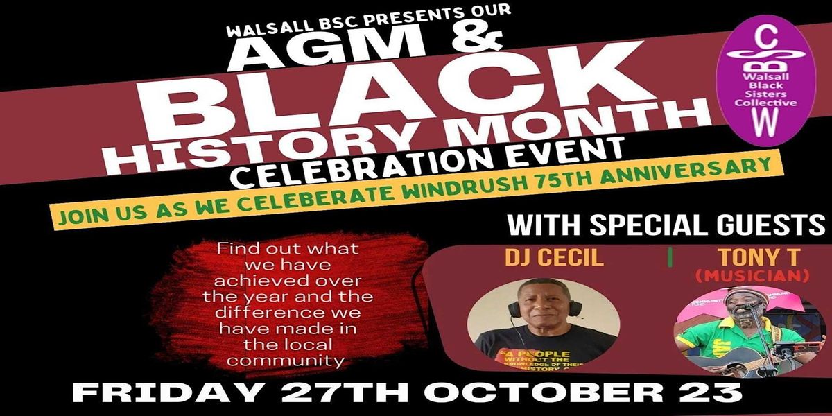 AGM & Black History Month Celebration Event 2023, Bethel Lighthouse