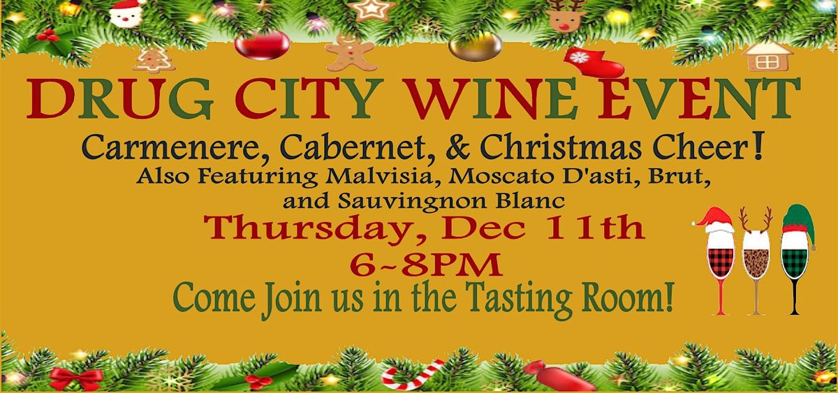 Cabernet, Carmenere, & Christmas Cheer, 11 December | Event in Dundalk | AllEvents