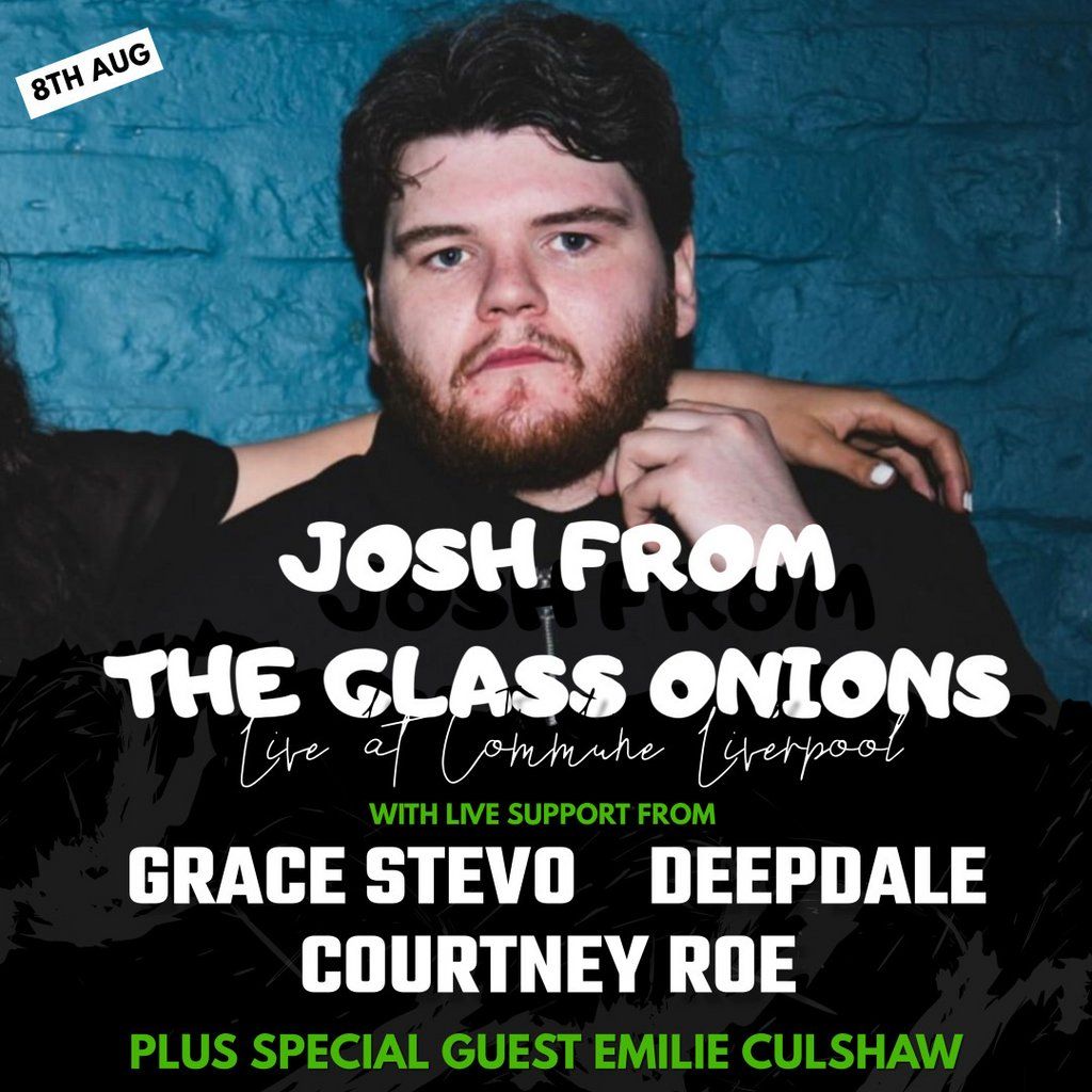 Big Condo Records Presents Josh from The Glass Onions, 8 August | Event in Liverpool | AllEvents