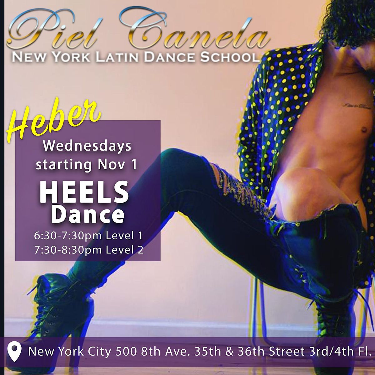 Heels Dance Class, Level 1 Beginner, Pearl Studio NYC, New York, 22 November 2023 AllEvents.in