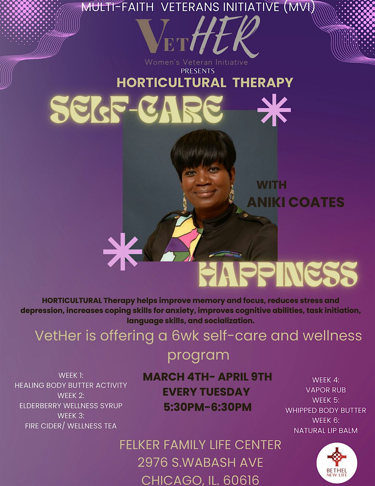 Horticultural Therapy Activity Program 2976 S Wabash Ave Chicago 5 Horticultural Therapy Activity Program 2976 S Wabash Ave Chicago 5