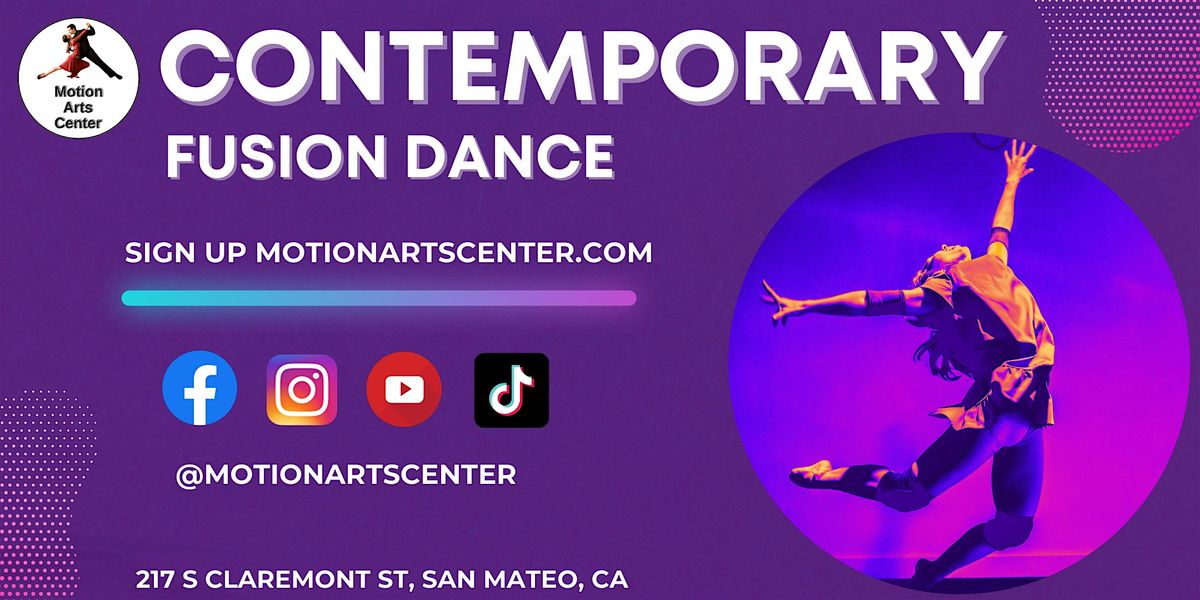 Contemporary Fusion Dance Class in San Mateo | Event in San Mateo | AllEvents