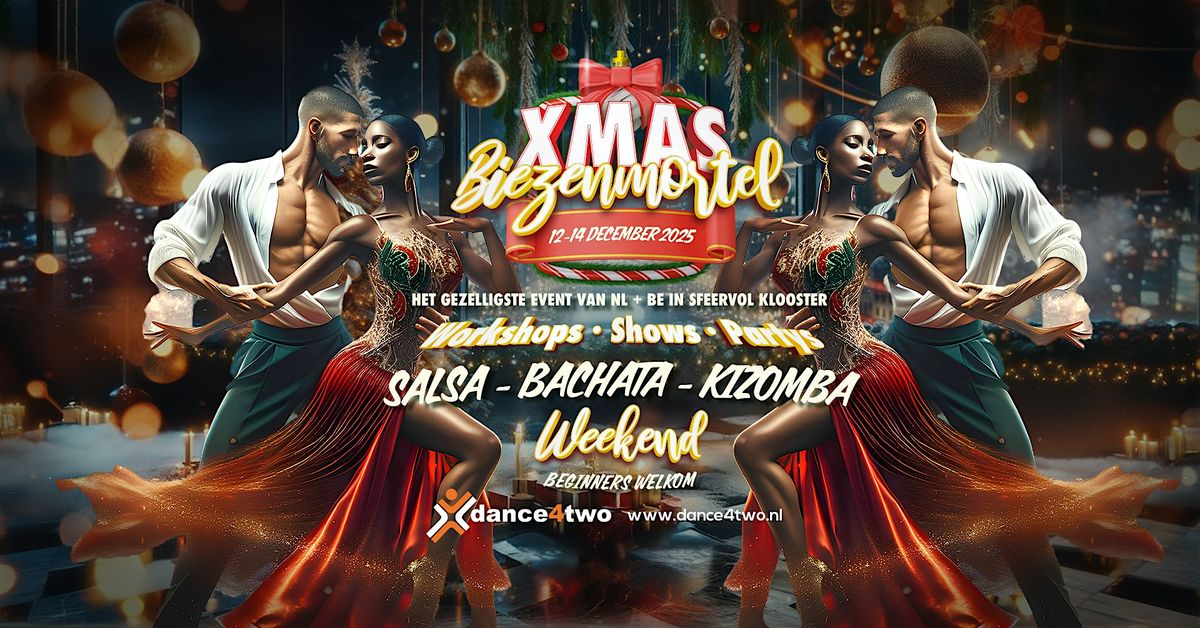 Biezenmortel Salsa, Bachata, Kizomba X-mas edition Weekend, 12-14 dec. 2025, 12 December | Event in Biezenmortel