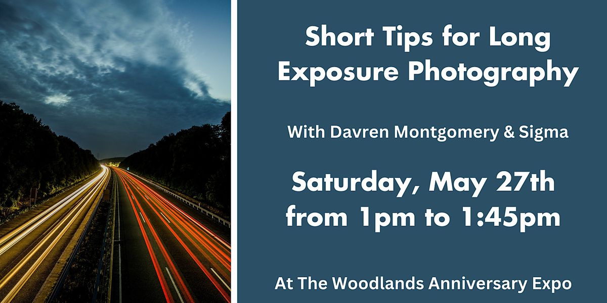 Long Exposure Rally Short Tips on Long Exposure Photography with Davren Montgomery and ...