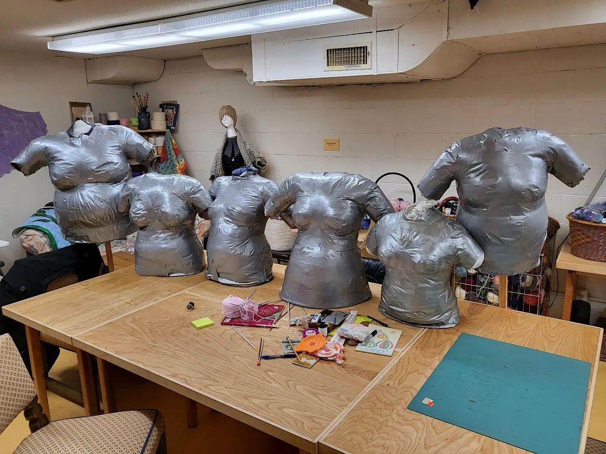 Make Your Own Self Sized Mannequin, The Ginger Cat A Crafting Community, Greeley, 21 March 2023