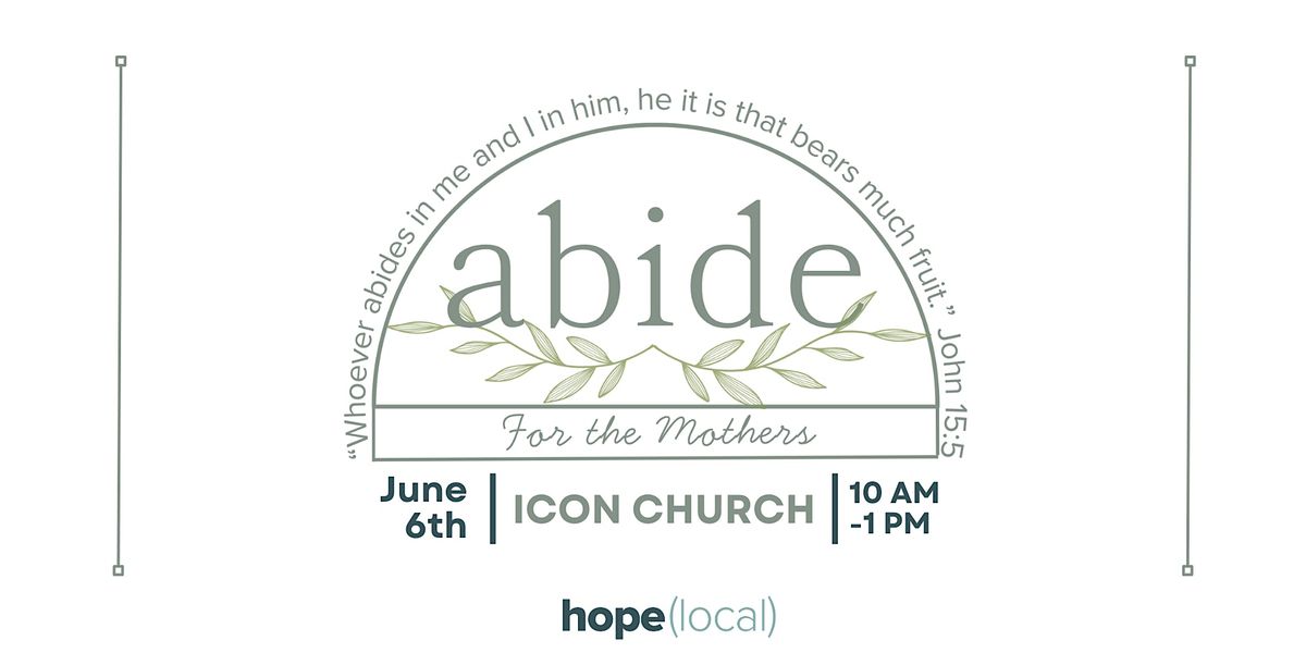 Abide: For the Mothers, Icon Church, Plano, 6 June 2026 | AllEvents