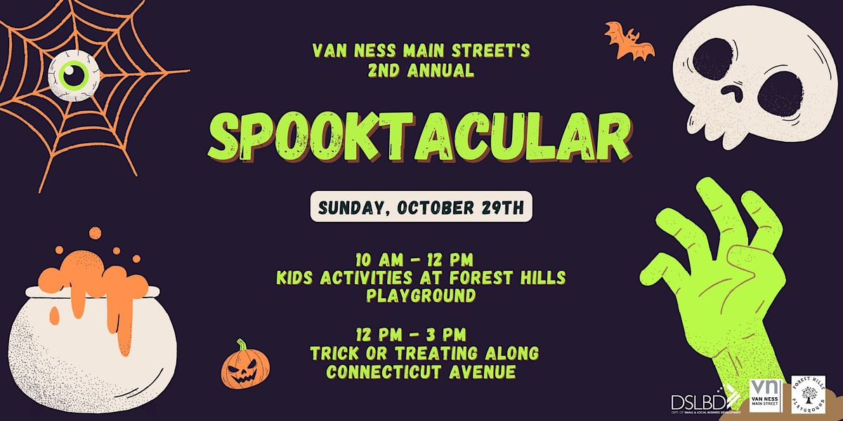 Van Ness Main Streets Spooktacular, Forest Hills Playground, Washington