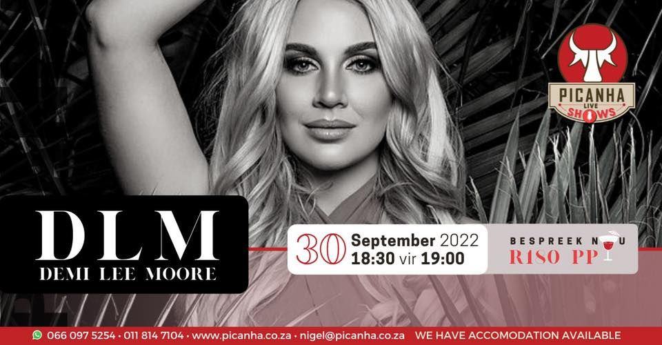 Demi Lee Moore, 50 Nigel Springs Rd, Nigel, 1490, South Africa, September 30 2022 | AllEvents.in
