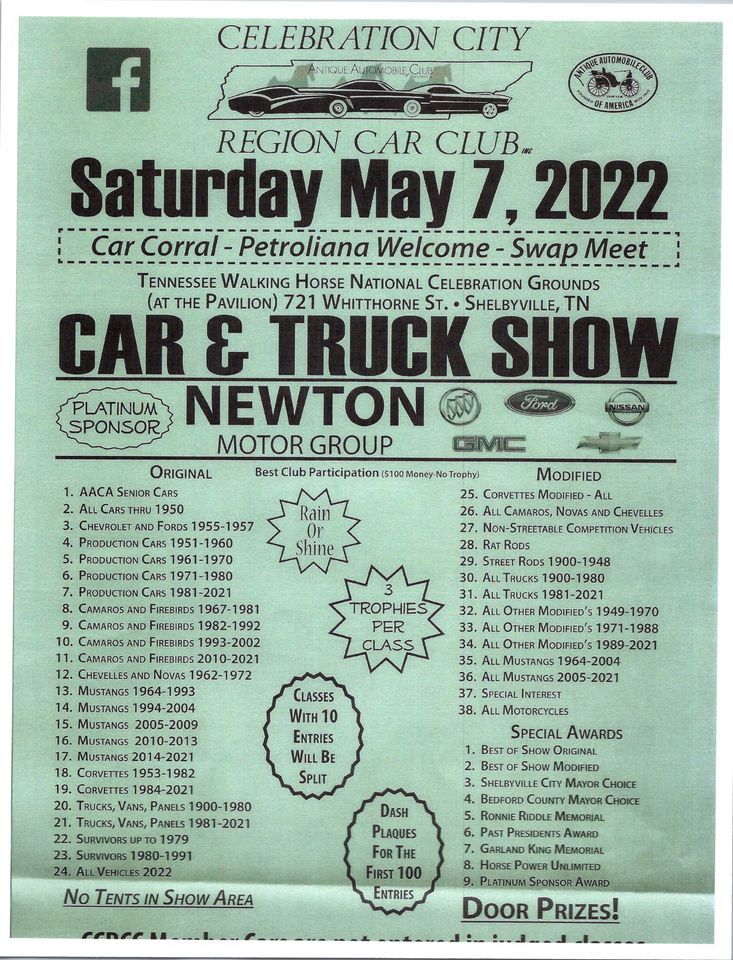 Celebration City Car and Truck Show, Celebration Grounds Calsonic