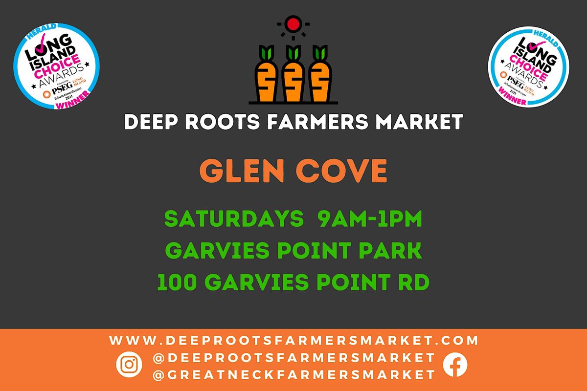 Deep Roots Farmers Market, Garvies Point Park, Glen Cove, October 28