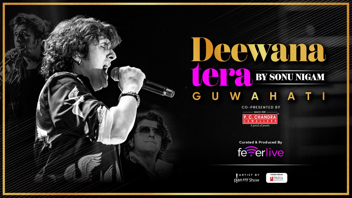 Deewana Tera by Sonu Nigam, 14 December | Event in Tezpur | AllEvents