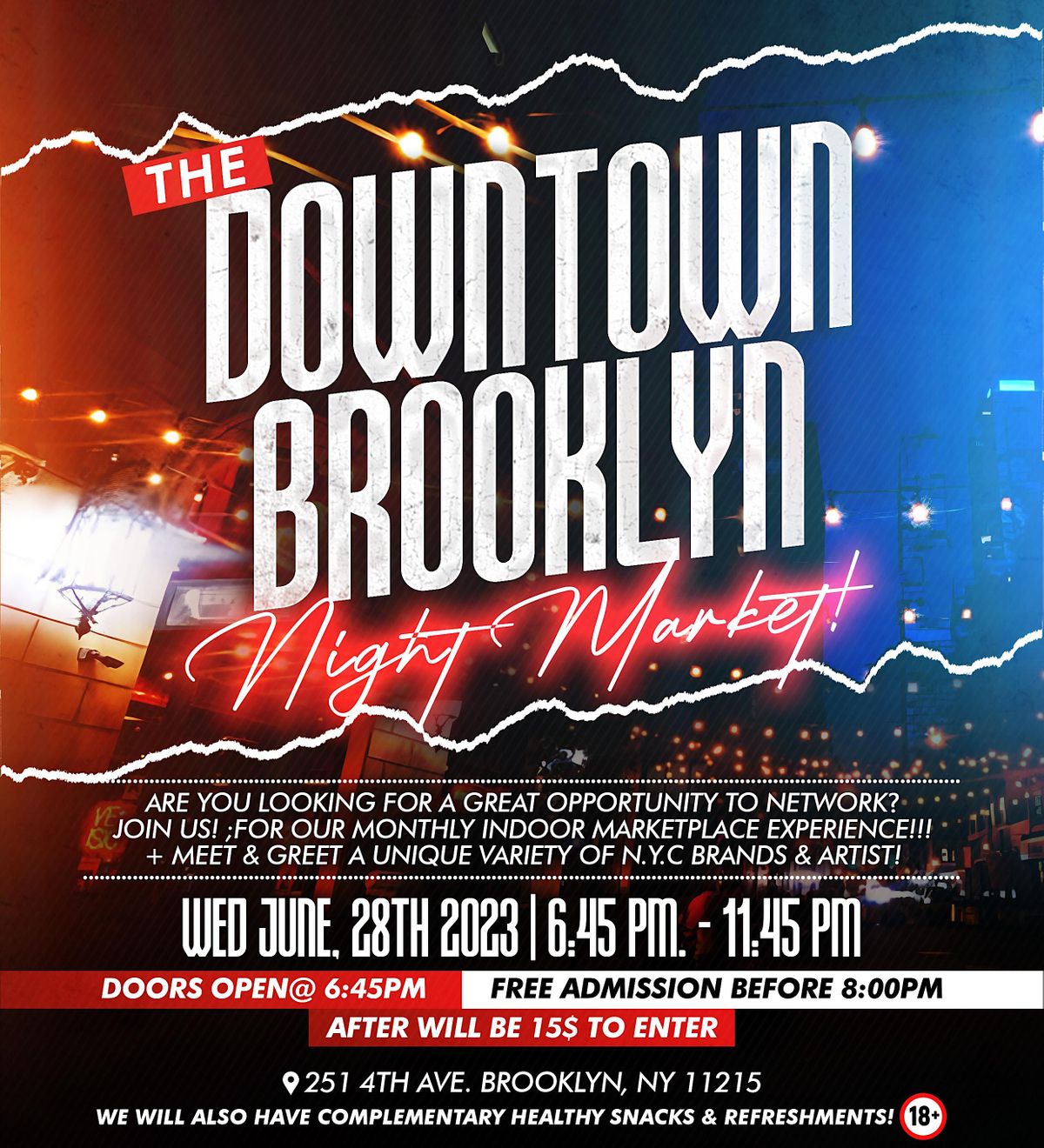 THE DOWNTOWN BROOKLYN NIGHT MARKET 251 4th Ave Brooklyn 28 June the-downtown-brooklyn-night-market-251-4th-ave-brooklyn-28-june