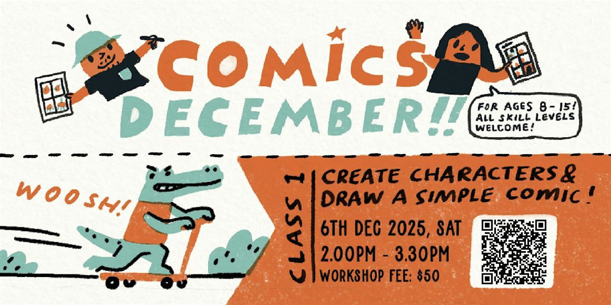 Create Characters and Draw a Simple Comic, 6 December | Event in Singapore | AllEvents