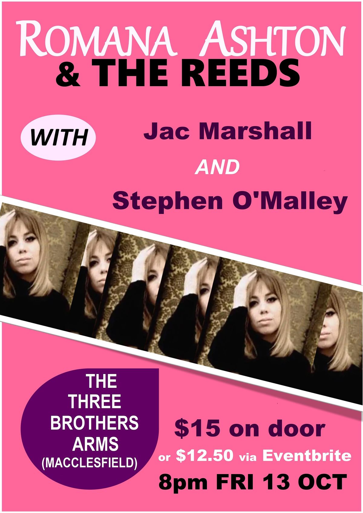 Romana Ashton & The Reeds The Three Brothers Arms (Macclesfield), Three Brothers Arms Hotel