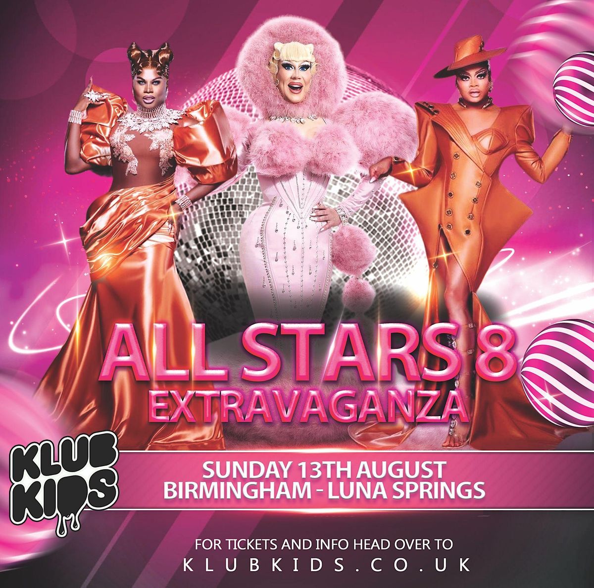 Klub Kids SHEFFIELD presents THE ALL STARS 8 EXTRA