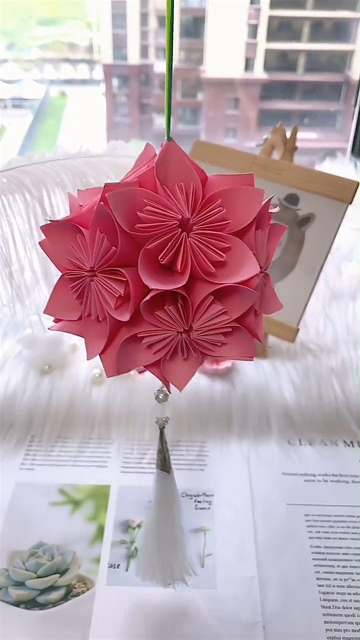 Sip, Snip & Blooms- Japanese Origami Kusudama Flower Workshop, 7 August | Event in Gawler | AllEvents