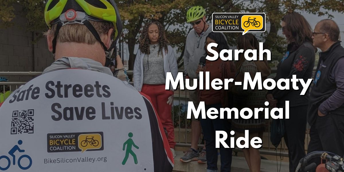 Sarah MullerMoaty Safe Streets Save Lives Ride, Palo Alto High School