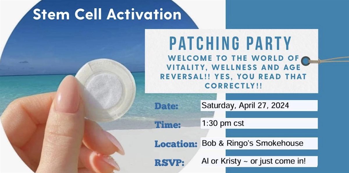 Patching Party, Bob & Ringo's Grill & Smokehouse, Pontiac, 27 April ...