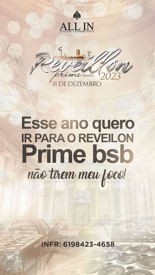 Réveillon Prime 2023, Parque Leão, Brasília, 31 December