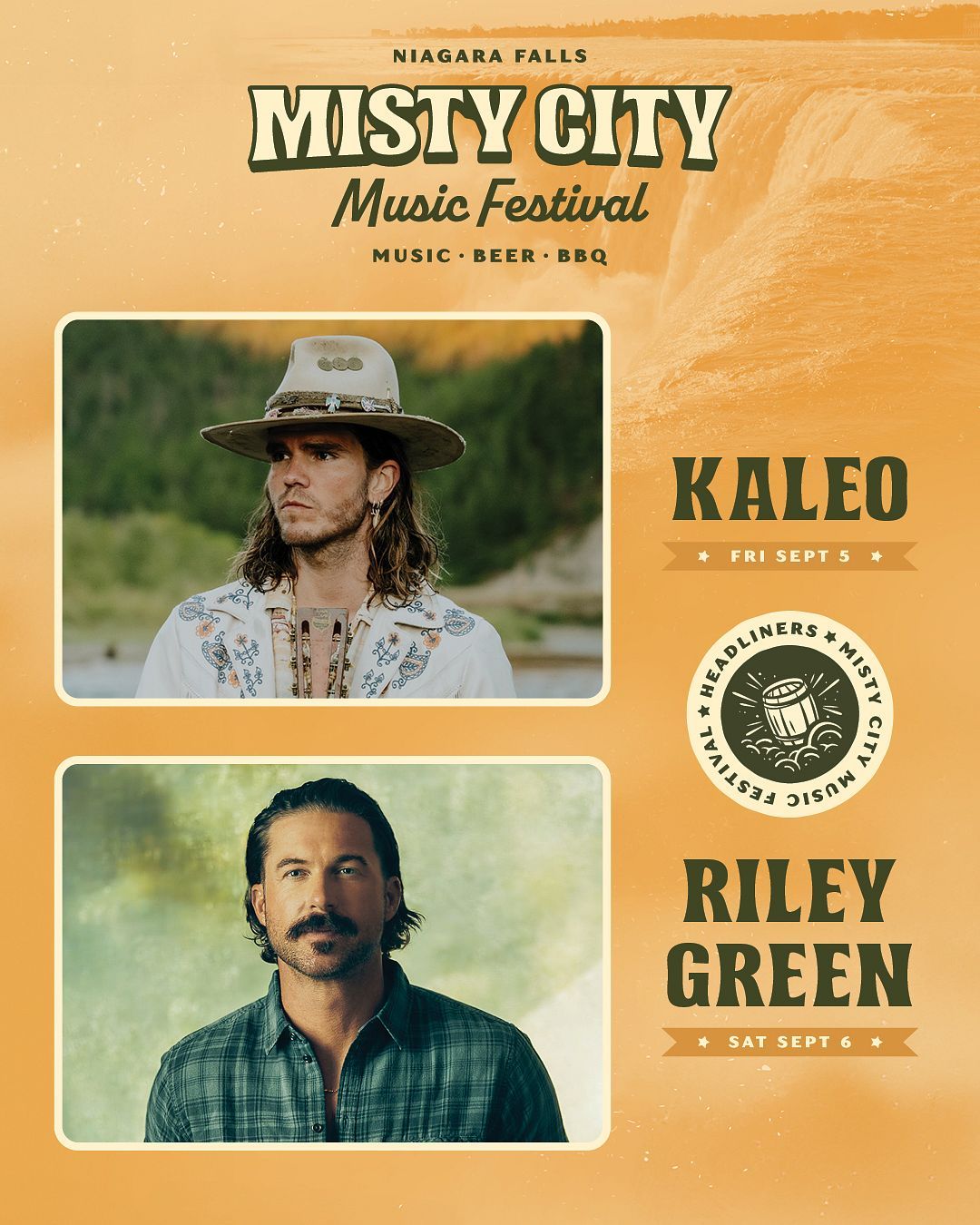 Misty City Music Festival: Kaleo - Friday, 4 September | Event in Niagara Falls | AllEvents