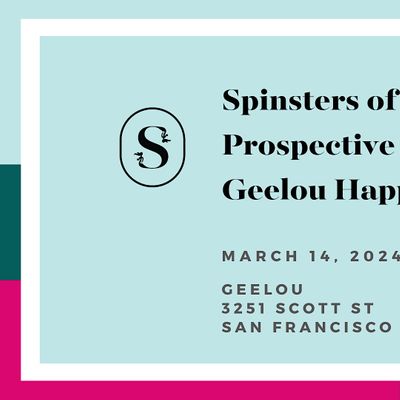 SOSF Prospective New Member Event: Happy Hour at Geelou, Geelou, San ...