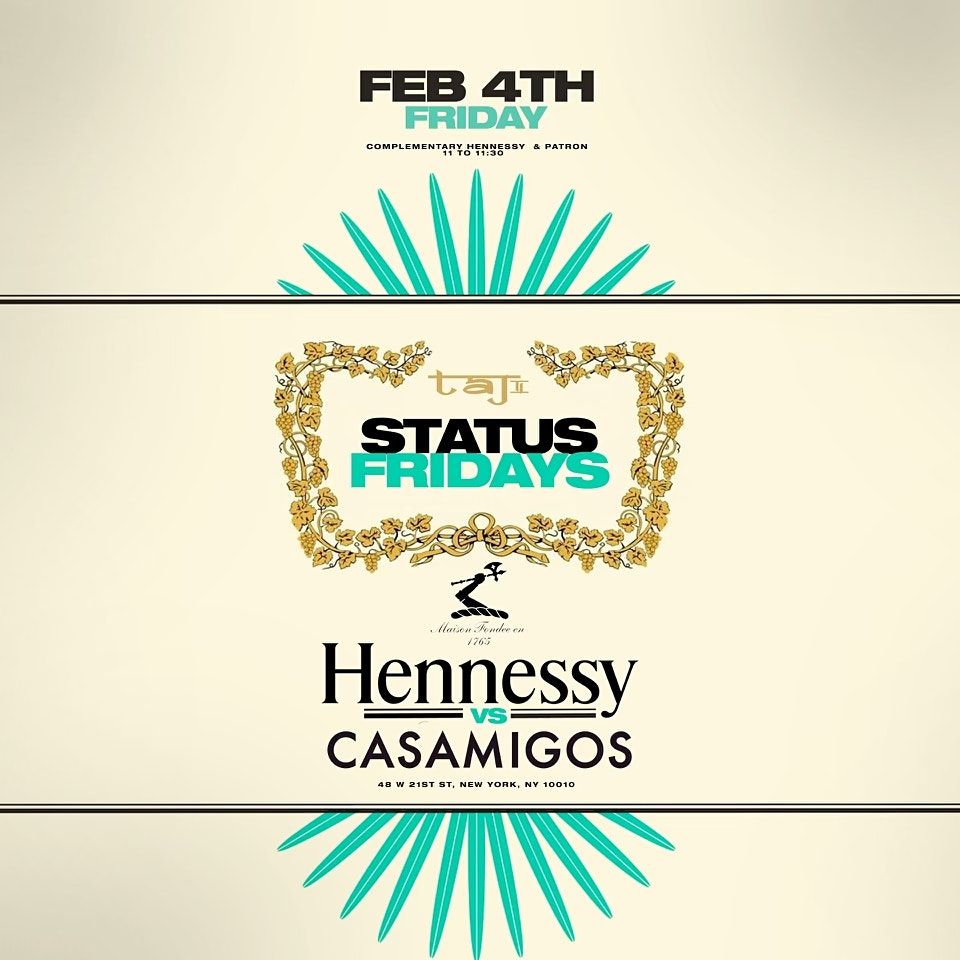 Henny vs Casamigos @ Taj: Free entry with rsvp, Taj II Lounge and Event