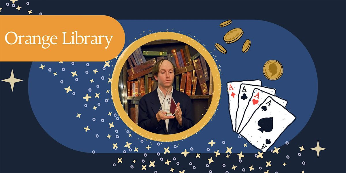 Magic in the Library with Dane Certificate Orange City Library