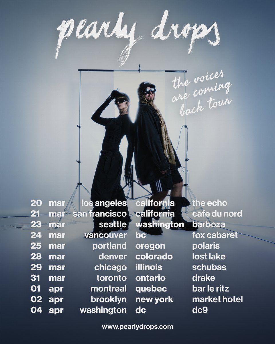 Pearly Drops at Cafe Du Nord at Swedish American Hall, 21 March | Event in San Francisco | AllEvents