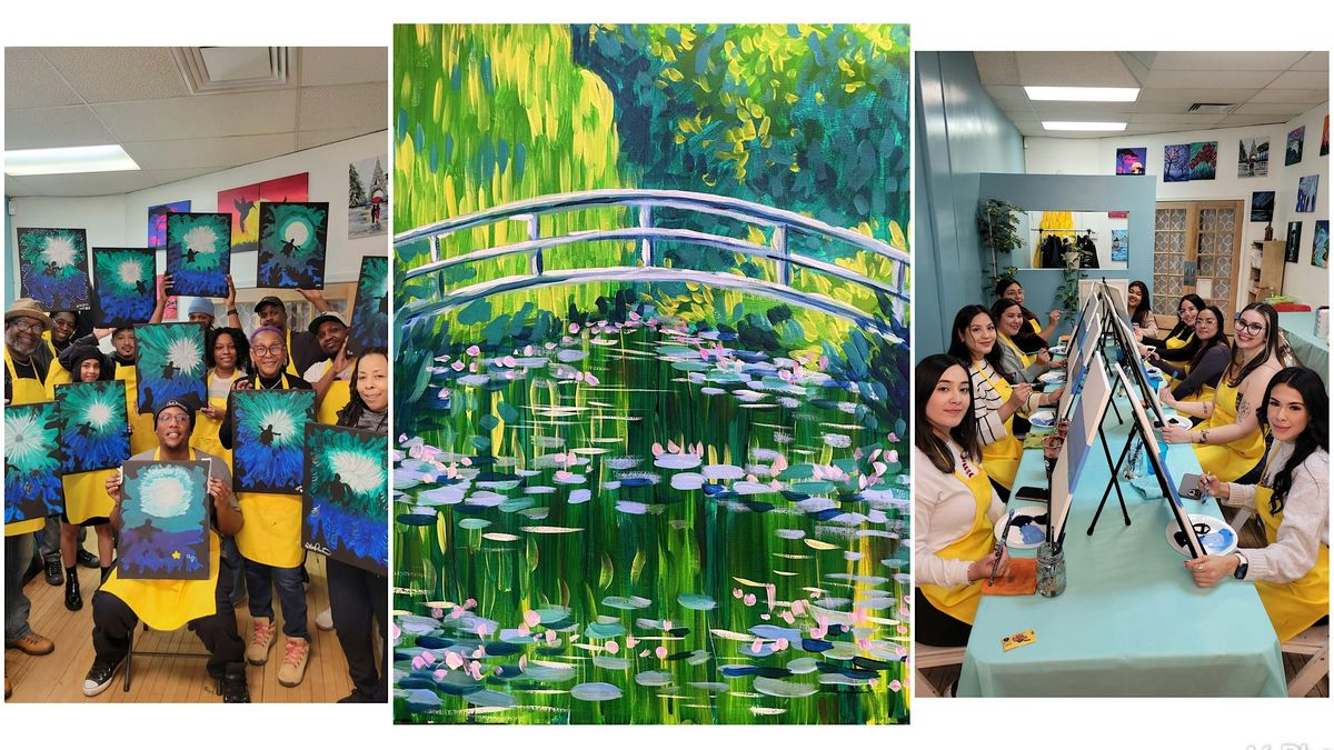 BYOB Sip & Paint Class “Monet's Water Lilies” | Event in Chicago | AllEvents