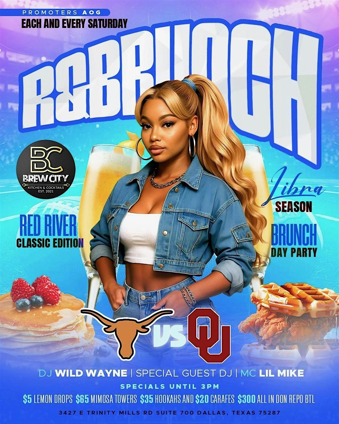 AOG RnBrunch & Bottles Day PartY | Event in Dallas | AllEvents