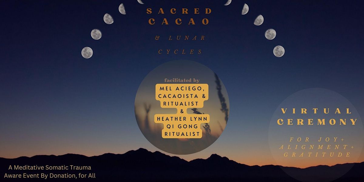 Sacred Cacao Ceremony (virtual event), 16 June | Online Event | AllEvents.in