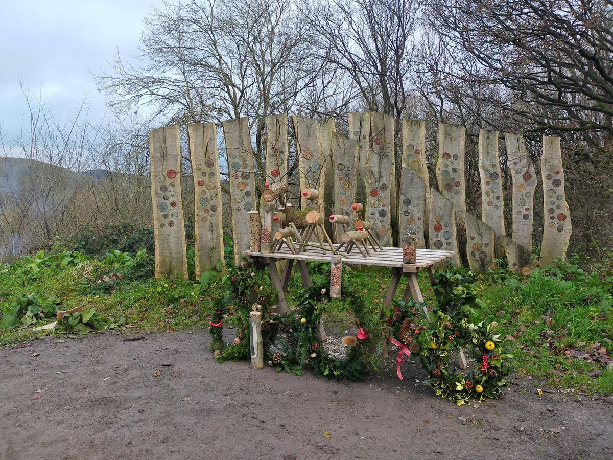 YOUNG RANGERS - Xmas crafts, Poles Coppice Nature Reserve, Shrewsbury ...