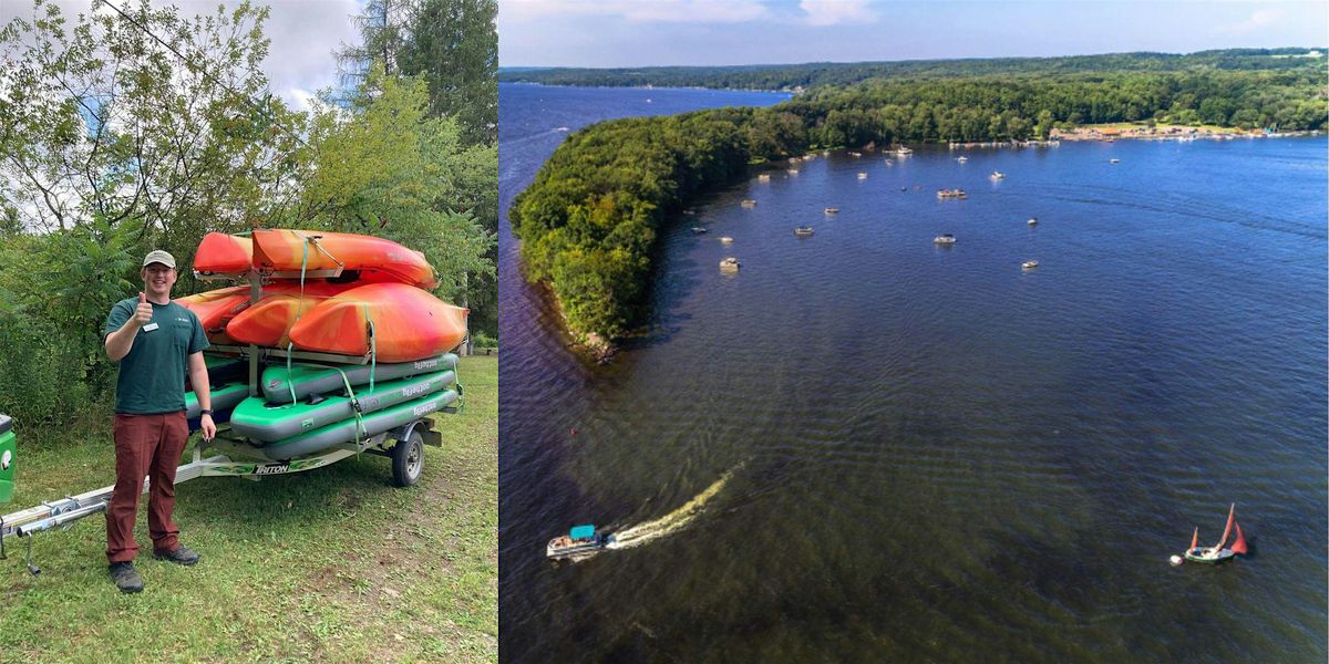 Kayaking at Long Point, Long Point State Park on Lake Chautauqua (By ...