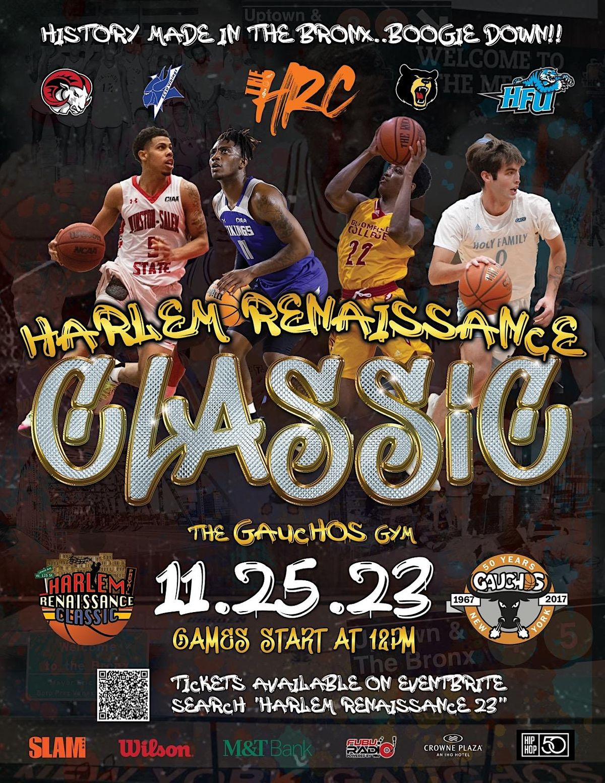 Harlem Renaissance Classic, Gauchos Gym, The Bronx, 25 November 2023