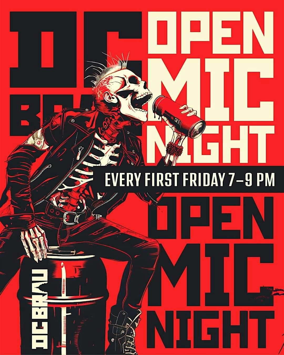 DC Brau Open Mic, Hosted by Jasper Juniper | Event in Washington | AllEvents